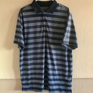 NIKE GOLF Tech Core Polo Shirt Blue/White …